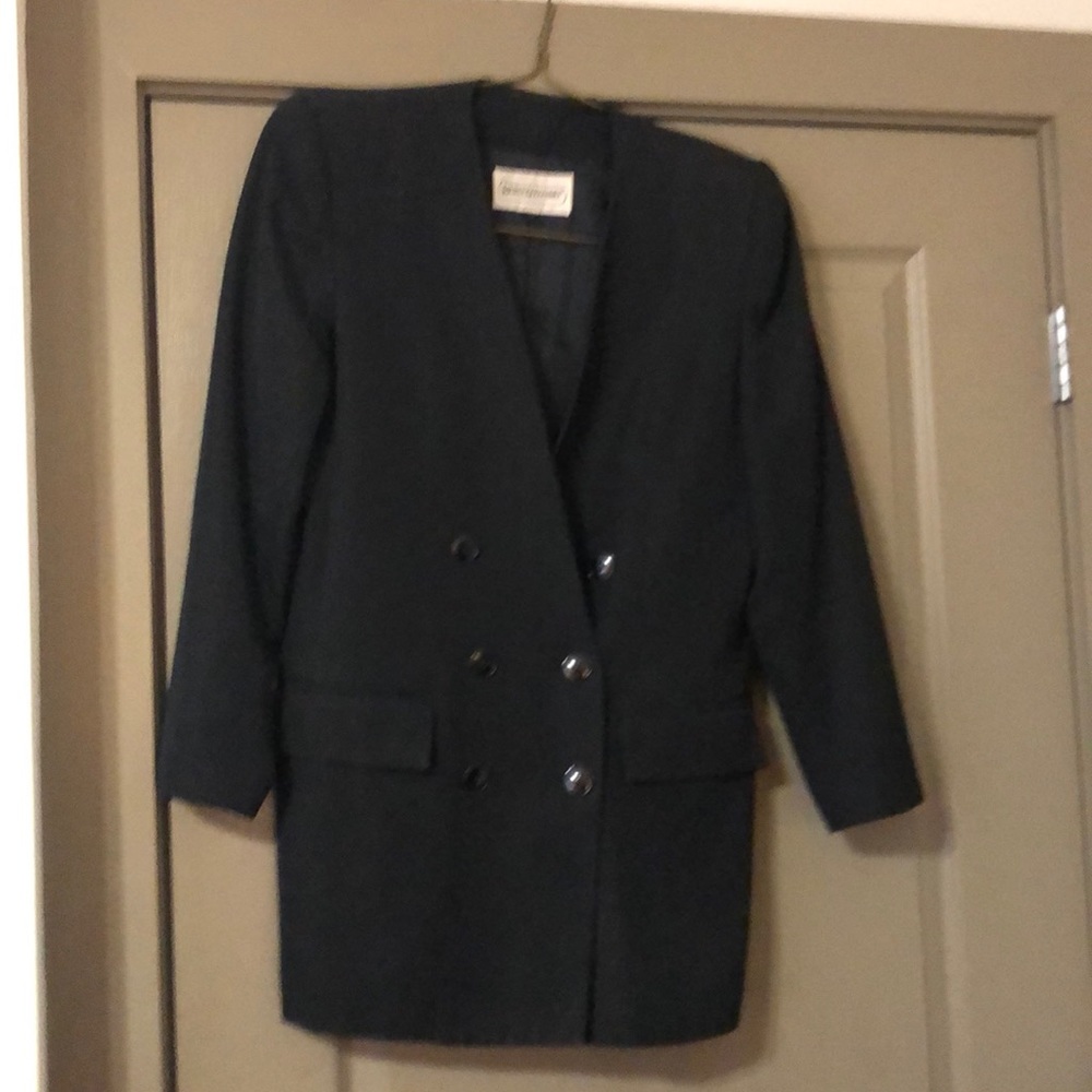 Vintage 80’s Lauren Alexandra black blazer